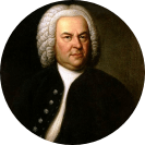 Portrait of composer J. S. Bach
